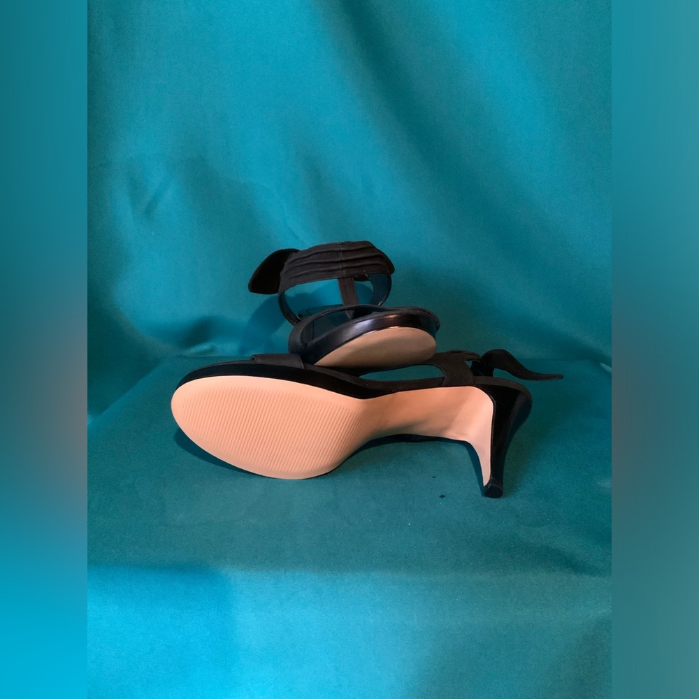Nine West Elegant Black Strappy Stiletto, Size 9, EUC